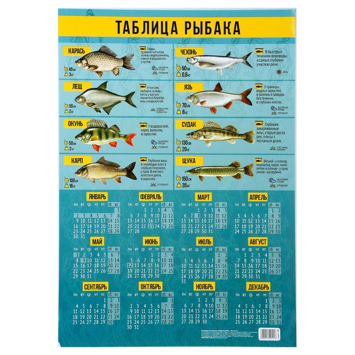 Календарь клева рыбы на апрель. Таблица рыбака. Таблица для рыбаков. Календарь рыбалки. Календарь рыболова.