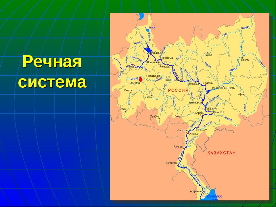 Речная система презентация