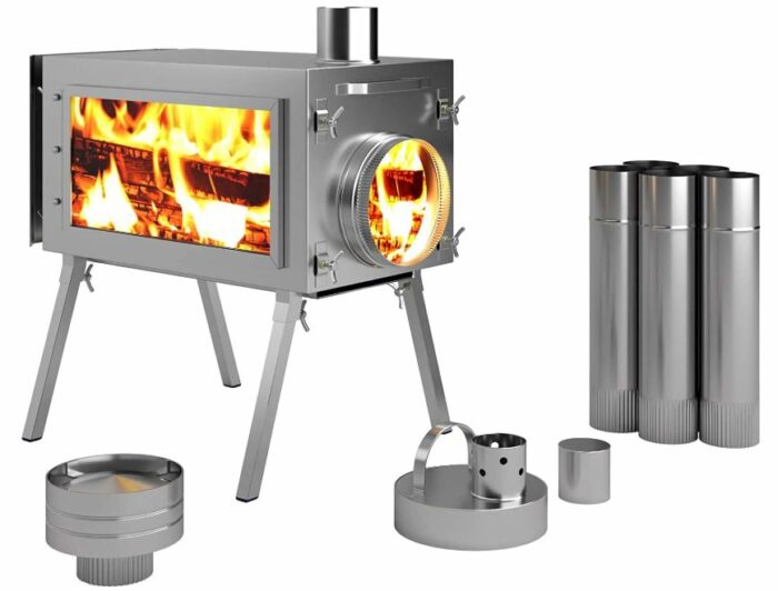 Caminus Russian-Bear Camping Stoves for Tents.