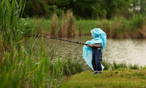 Рыбалка в дождь