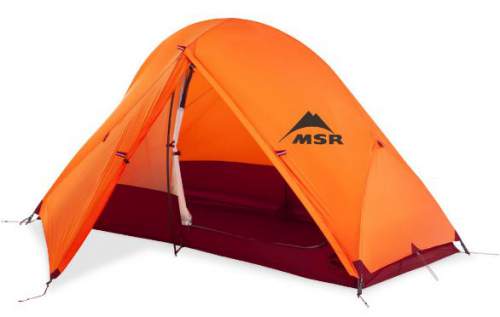 The Access tent 1 with the fly. The vestibule offers 0.84 square meters of covered space.