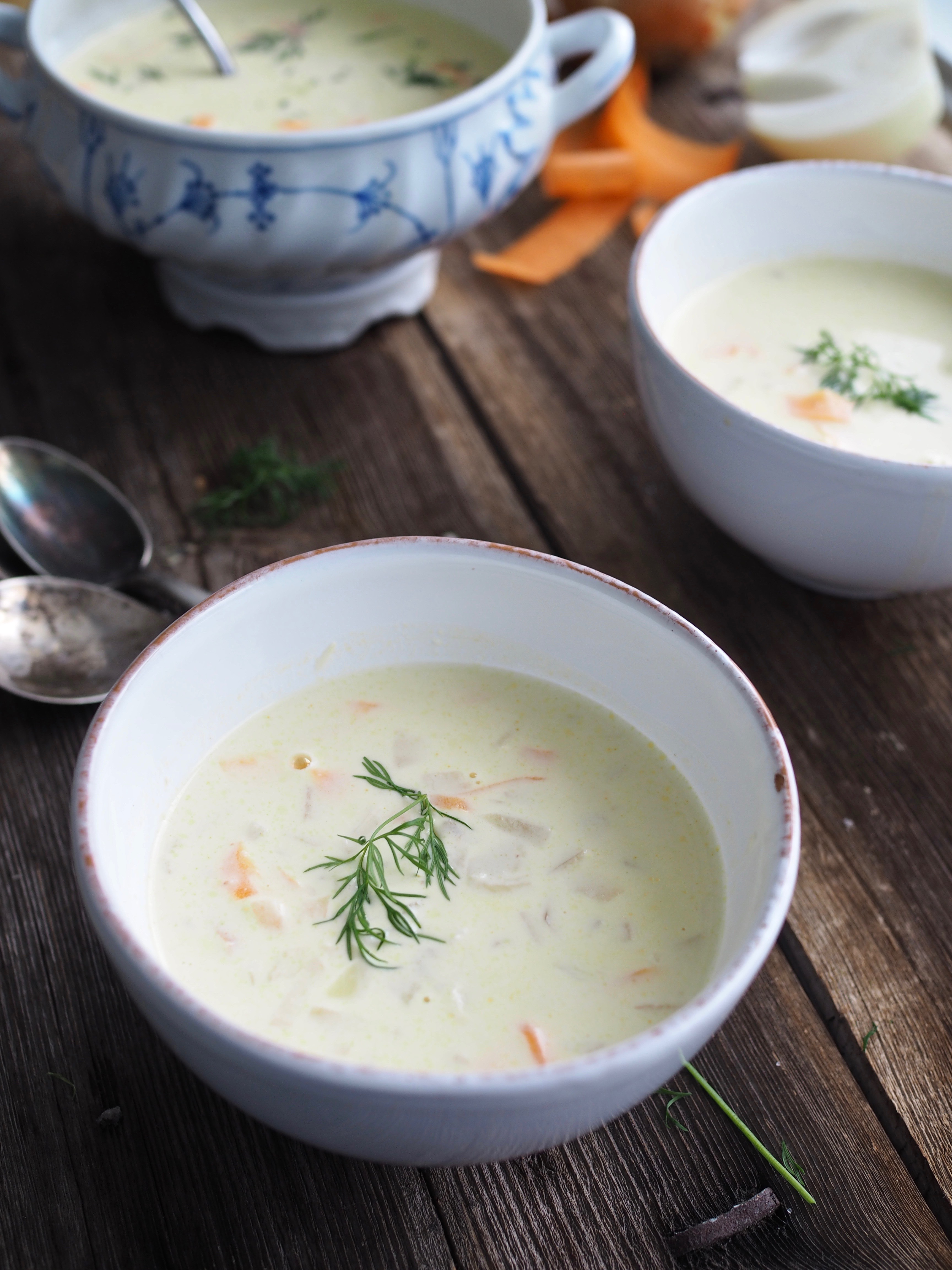 Norwegian Creamy Cod Soup (Torskesuppe)