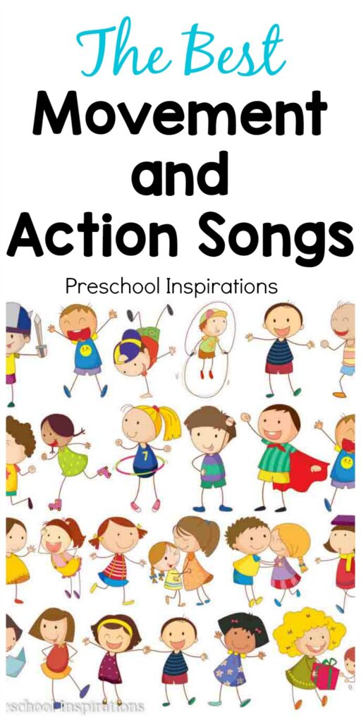 Need the perfect song for active children? These are some of the best movement and action songs. They
