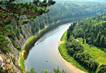 Река Чусовая фото